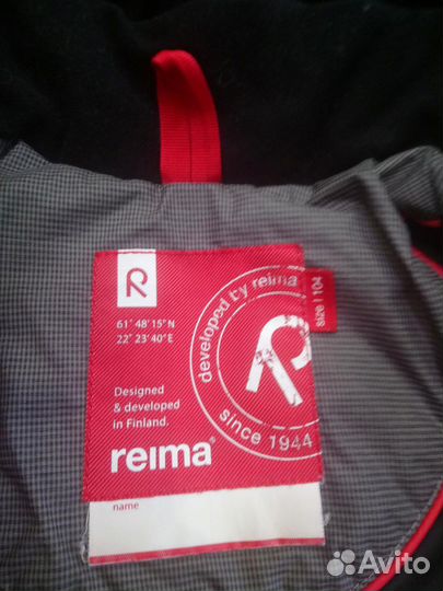 Пуховик reima 104