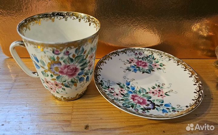 Кофейная/чайная пара лфз Авторская работа