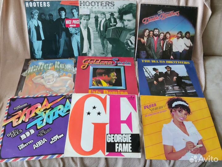 Пластинки виниловые