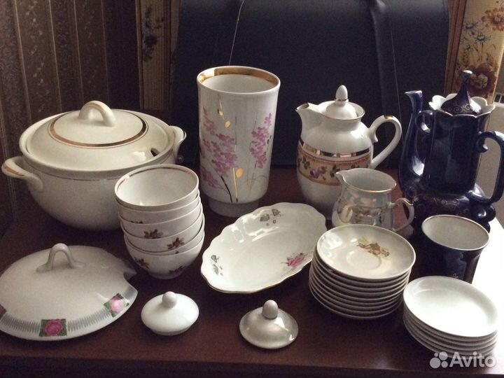 Фарфоровая посуда, крышки