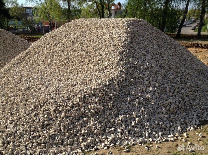 Щебень гравийный