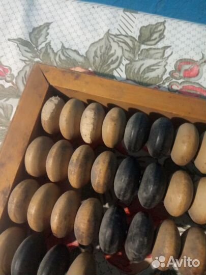 Счеты деревянные средние СССР