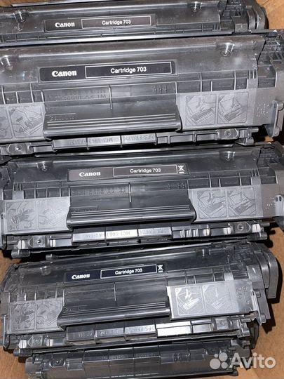 Первопроходные картриджи б/у Xerox, Canon