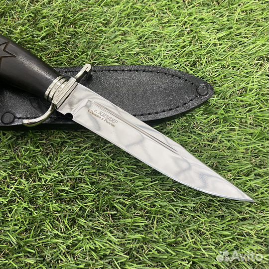 Туристический нож Нквд (нержавеющая сталь,граб)