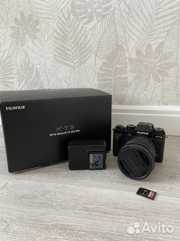Fujifilm x-t3 black+fujinon 16-80 f4