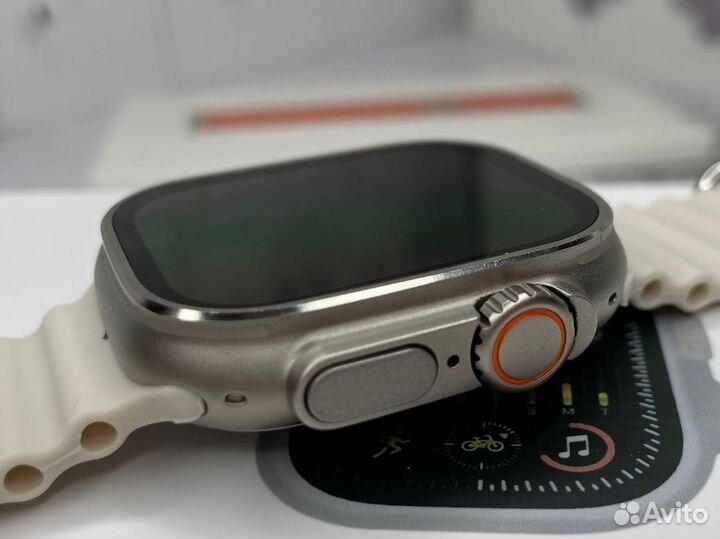 Apple watch Ultra 2 с яблоком