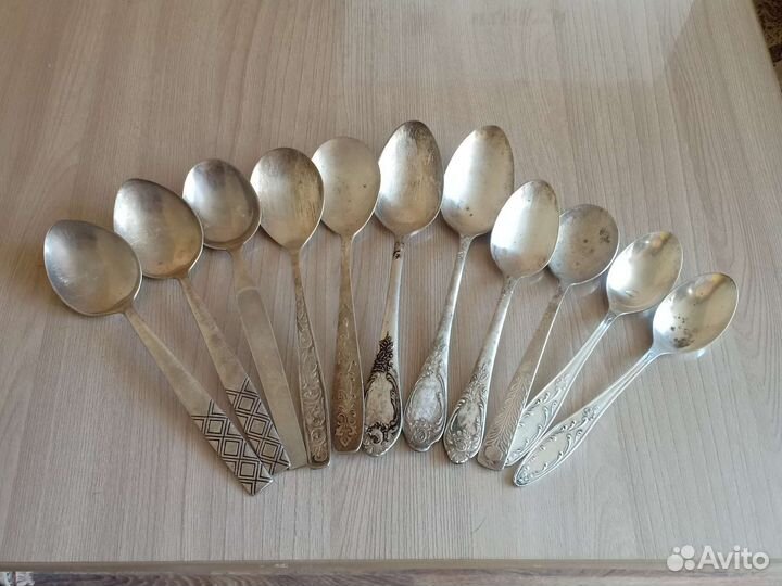 Мельхиоровые ложки СССР