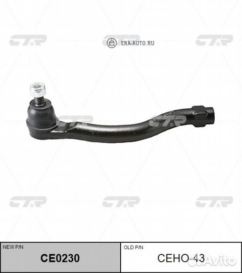 CTR CE0230 Наконечник рулевой тяги правый Honda Od