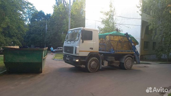 Вывоз мусора с грузчиками мусоровоз Gazon