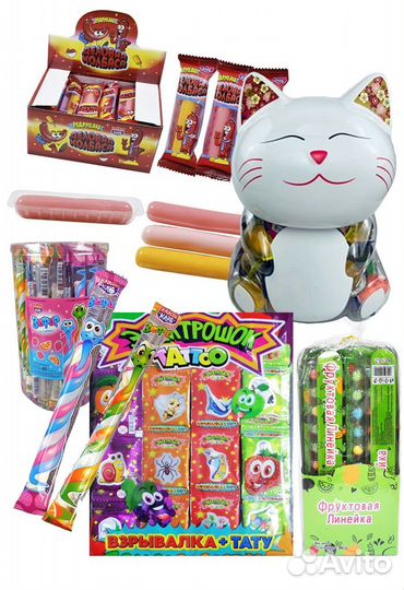 Желе,жидкие конфеты,драже и шок.яйца оптом