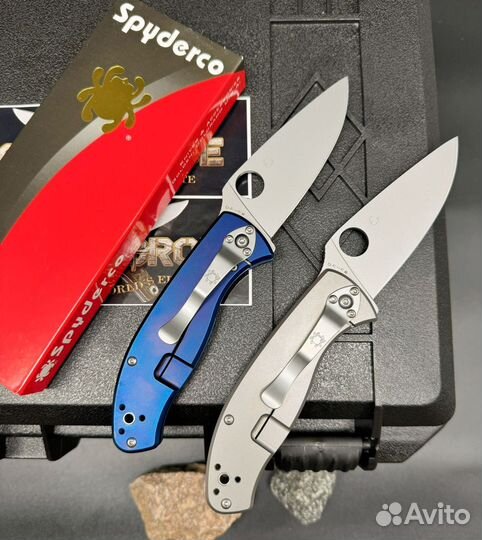 Нож spyderco Tenacious Titanium