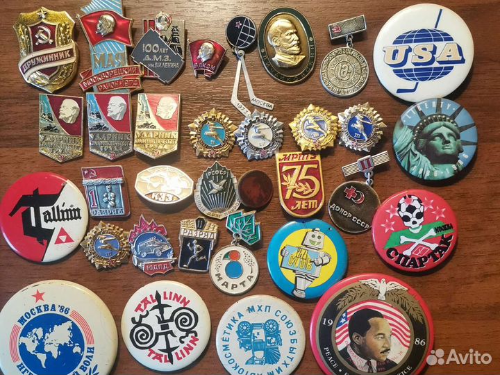 Значки СССР