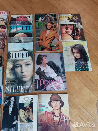 Старые журналы про шитье и моду