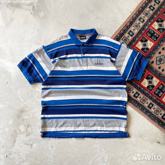 Поло Adidas vintage олимпийское