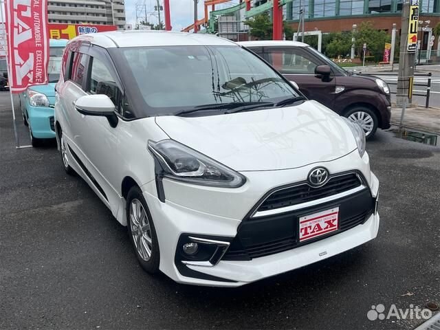 Toyota Sienta 1.5 CVT, 2017, 17 785 км