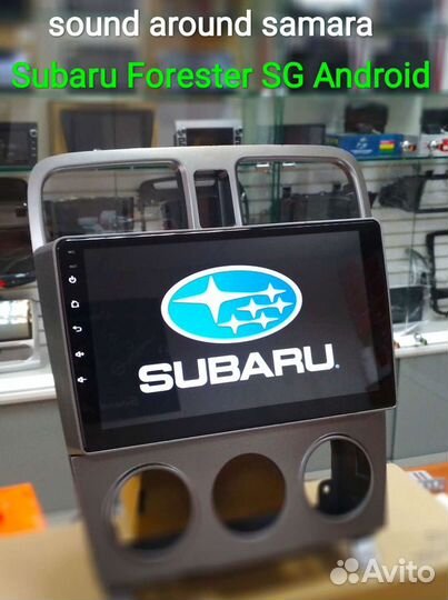 Subaru Forester SG магнитола Android новая