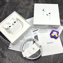 AirPods 3 NEW (гарантия+чехол)