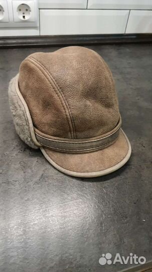 Шапка мужская зимняя (мех овчины к дубленке)