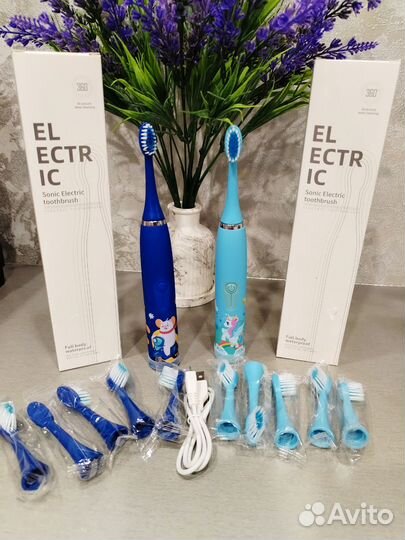 Детская зубная электрическая щётка. Новая
