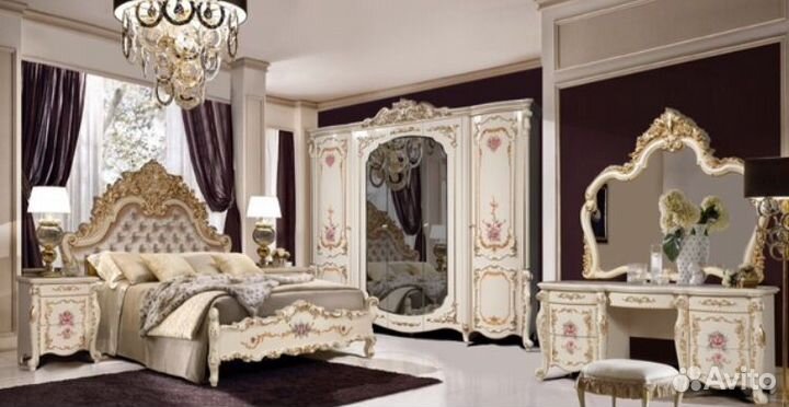 Спальный гарнитур Афина 5дв и 6дв