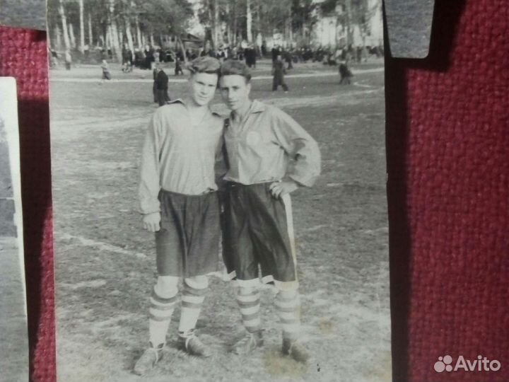 «Футбол» команда 6шт фото 1940 -60годы СССР