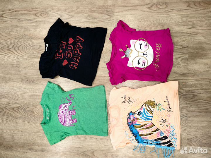 Вещи пакетом на девочку 110