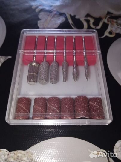 Набор алмазных фрез 6 шт