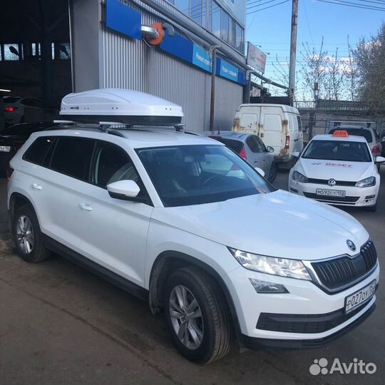 Багажник бокс на крышу skoda kodiaq, karoq