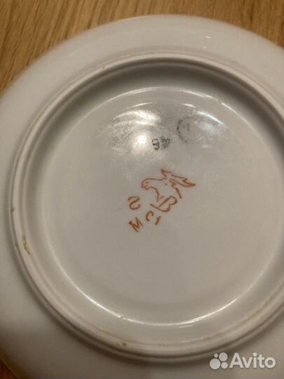 Блюдце советский винтаж
