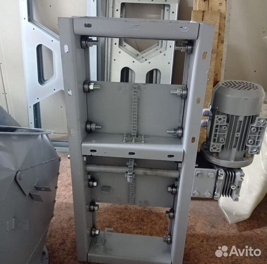 Шиберная заслонка с электрическим приводом