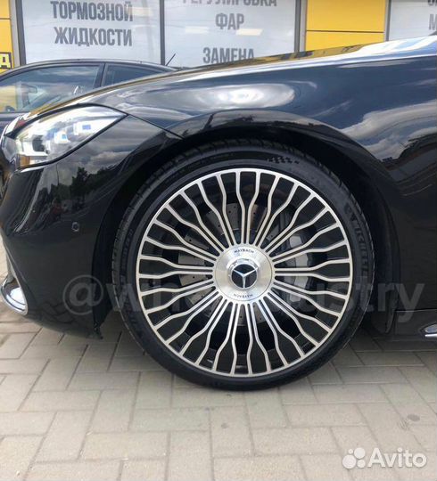 Кованые диски R20 в наличии на Mercedes S-class