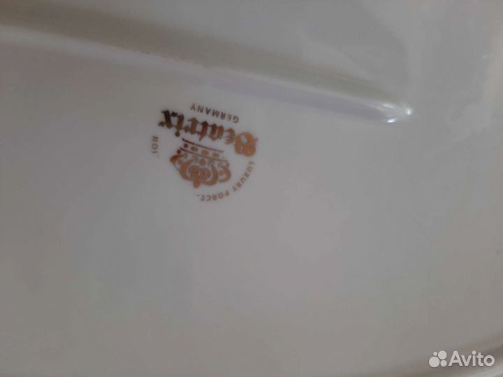 Большое овальное блюдо Германия