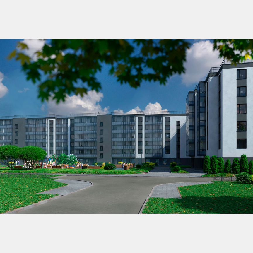 1-к. квартира, 46 м², 6/6 эт.