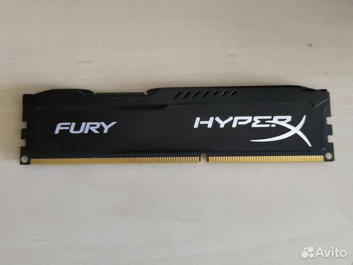 Kingston Fury HyperX DDR3 4GB 1600