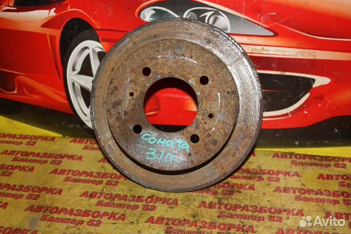 Диск тормозной задний Hyundai Sonata