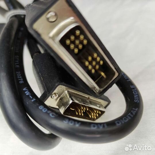 Кабель dvi