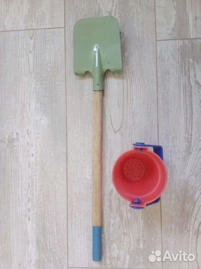 Винтажная лопатка и ведерко СССР 70 е гг