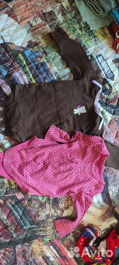 Одежда для девочки 9-12 мес