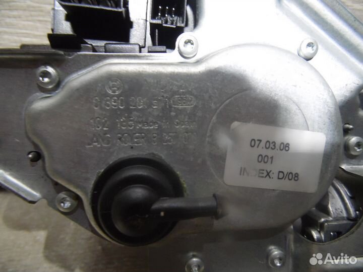 Моторчик заднего дворника Рендж Ровер l322