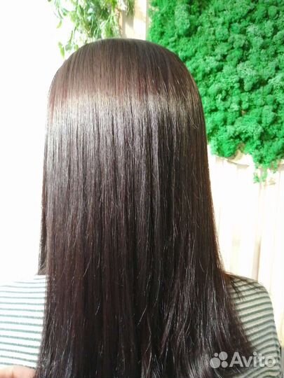 Кератиновое выпрямление, кератин ботокс волос