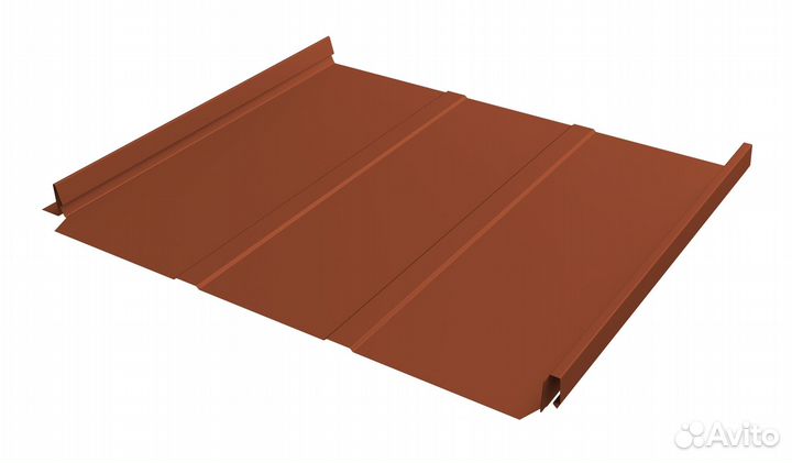 Фальцевая кровля кликфальц 0,45 мм Полиэстер RAL