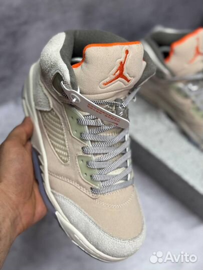 Кроссовки Nike Air Jordan 5 зимние (Арт.20198)