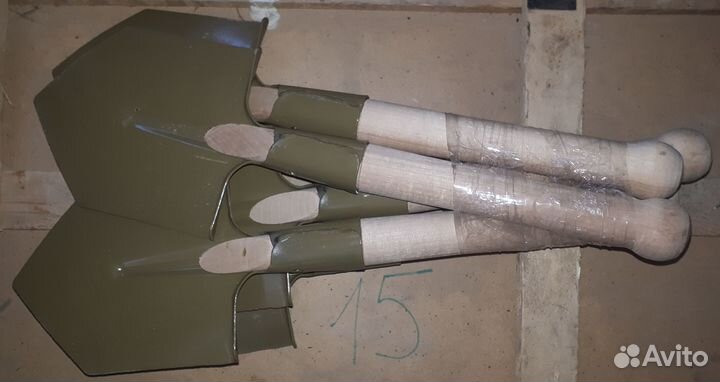 Лопата Саперная Десантная Ратник 515х150х40 мм