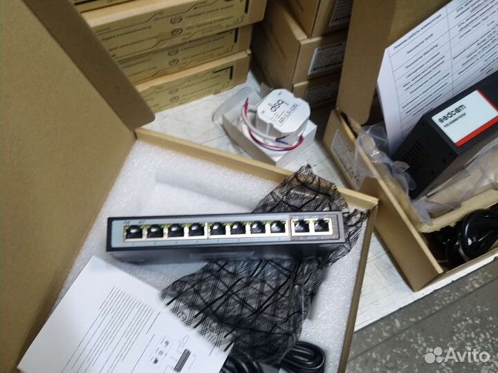 Poe коммутатор на 4, 8, 16 POE портов