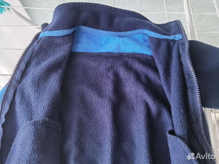 Толстовка детская для мальчика тёплая флис 80 см
