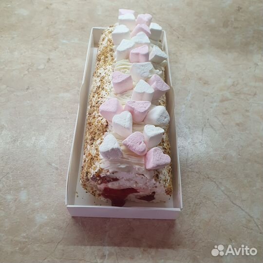 Меренговый рулет