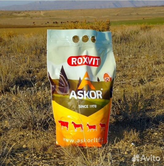 Премикс Роксвит универсальный для крс 25 кг