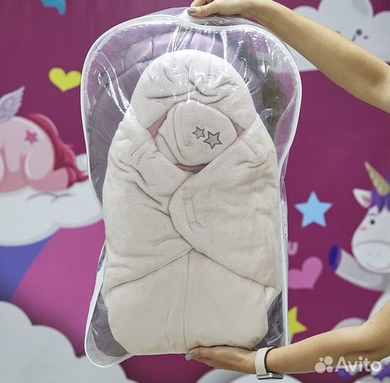 Конверт на выписку зимний