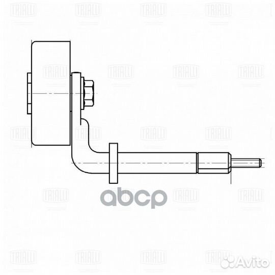Ролик привод. ремня для а/м BMW 5 (00) 2.5d/3