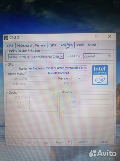Ноутбук compaq
